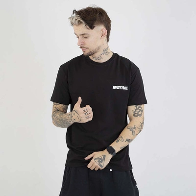 Koszulka Motive Yourself Back White Logo czarna