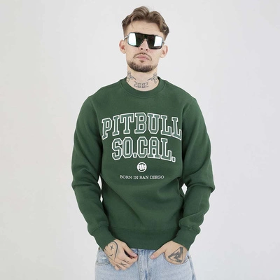 Bluza Pit Bull Crewneck So Cal zielona
