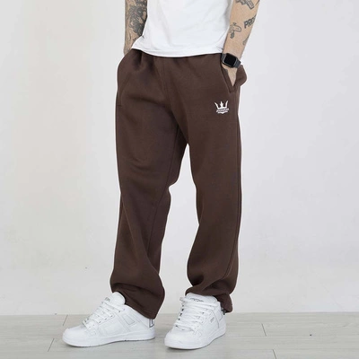 Spodnie Dresowe Jigga Wear Logo Drawcord bordowe