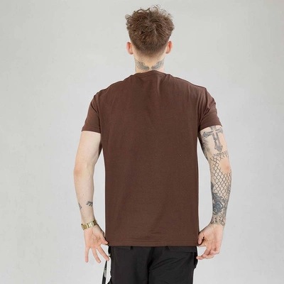 Koszulka Niemaloga 190 One Color brązowa