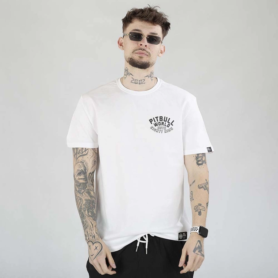 Koszulka Pit Bull Hero biała