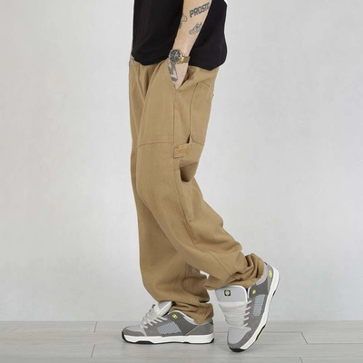 Spodnie Baggy Prosto Worker brązowe