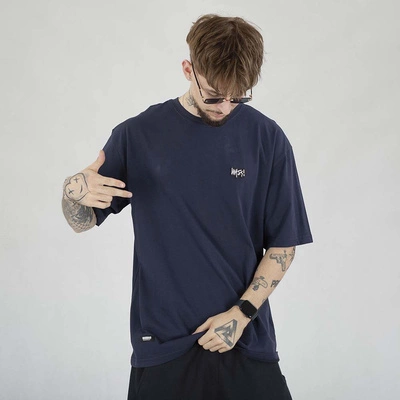 Koszulka Mass Signature Patch granatowa