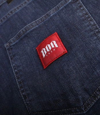 Biuro Ochrony Rapu-New Kwadrat Szorty Krótkie Spodnie Medium Jeans