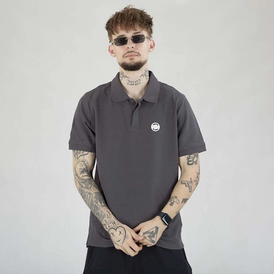 Koszulka Polo Pit Bull Rockey grafitowa