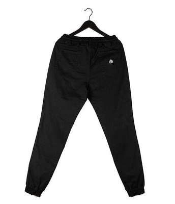 Elade Spodnie Joggery ICON MINI LOGO Czarne