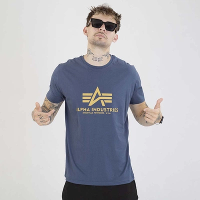 Koszulka Alpha Industries Basic 100501 granatowa
