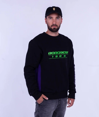 Biuro Ochrony Rapu BOX Bluza Oversize Czarny