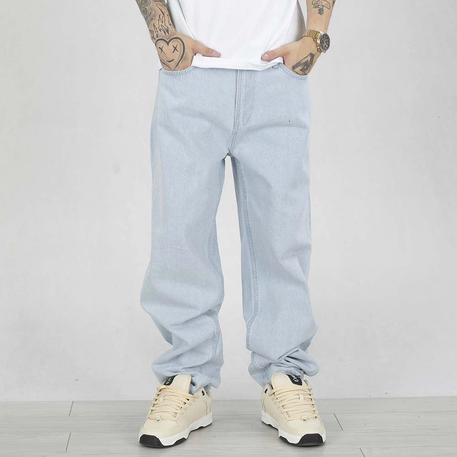 Spodnie Baggy Karl Kani Small Signature 6000493 bleached blue