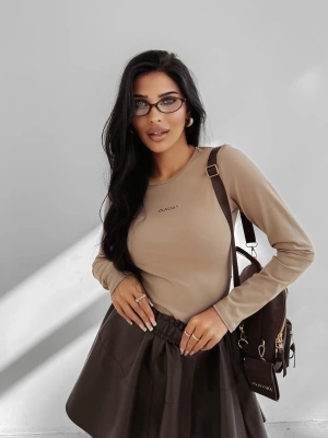 Bluzka Olavoga Simbi beżowa