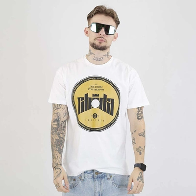 Koszulka Chada Żyję Dzięki Tym Tekstom biała