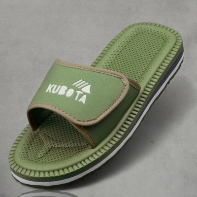 Kubota Klapki Rzep oliwkowe