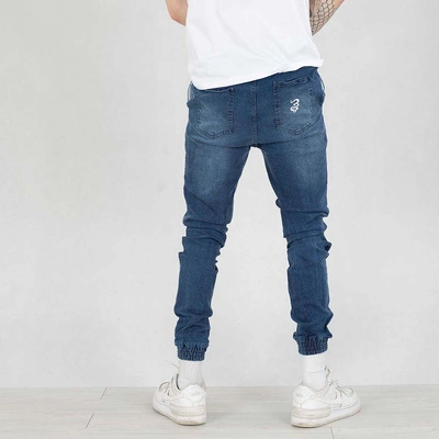 Spodnie Grube Lolo Dymek 005 medium wycierane 