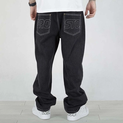 Spodnie Baggy Prosto Slav czarne