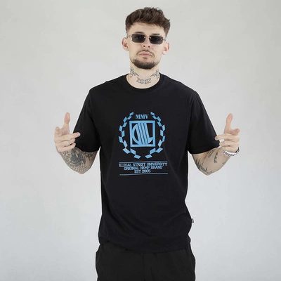 Koszulka Diil Laur czarna niebieska