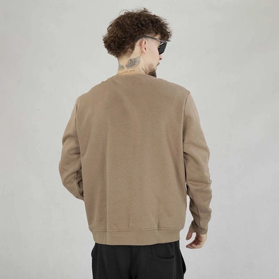 Bluza Crewneck SikSilk Essentials brązowa