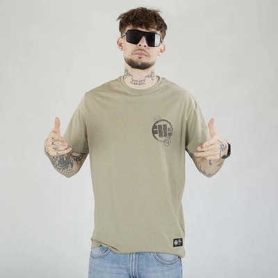 Koszulka Pit Bull El Jeffe szara oliwka