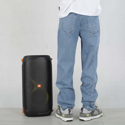 Spodnie Baggy Karl Kani Small Signature 60000495 niebieskie