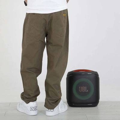 Spodnie Mass Pants Baggy Fit Slang oliwkowe