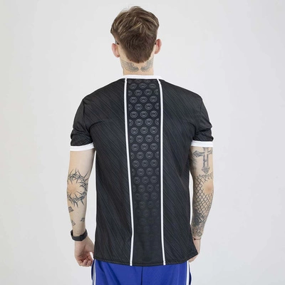 Koszulka Dudek P56 Palę Sobie Grass Football czarna biała