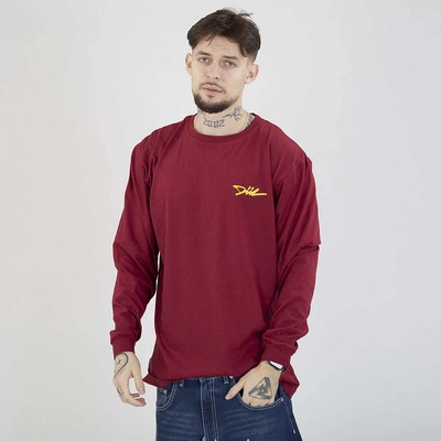 Long Diil Small Tag bordowy