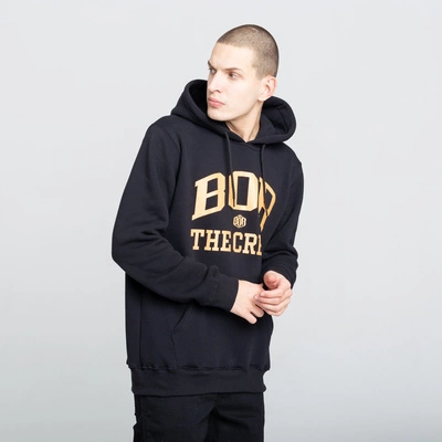Biuro Ochrony Rapu BOR THE CREW Bluza z kapturem Czarny