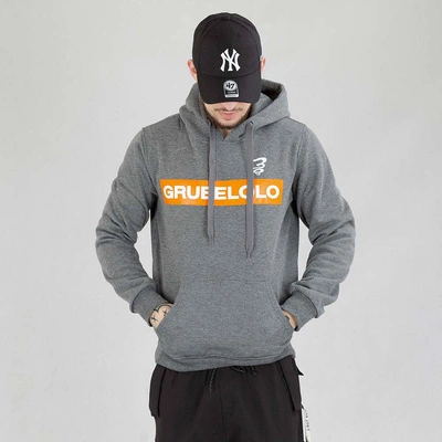 Bluza Grube Lolo hoodie Pasek grafitowo pomarańczowa