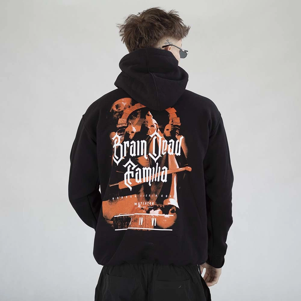Bluza Brain Dead Familia Kat czarna