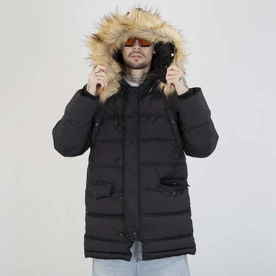 Kurtka Zimowa Parka Pit Bull Kingston II czarna