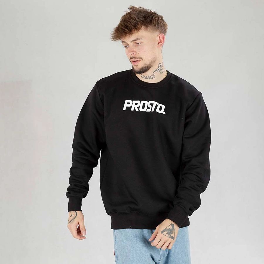 Bluza Prosto Crewneck Yimello czarna