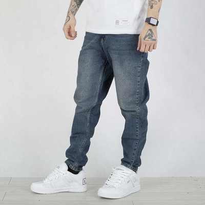 Spodnie Jogger I8 Denim BOY48 ciemne niebieskie