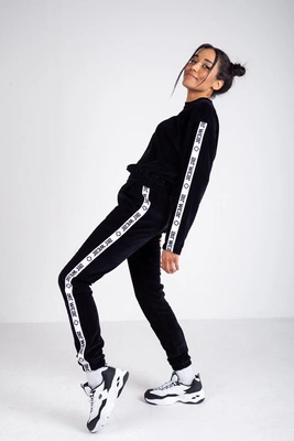 Dresy ATR Wear Welurowe ATR czarne