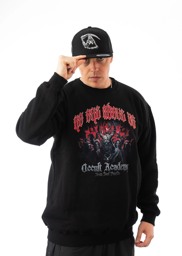 Bluza Brain Dead Familia Crewneck No One Above Uu czarna