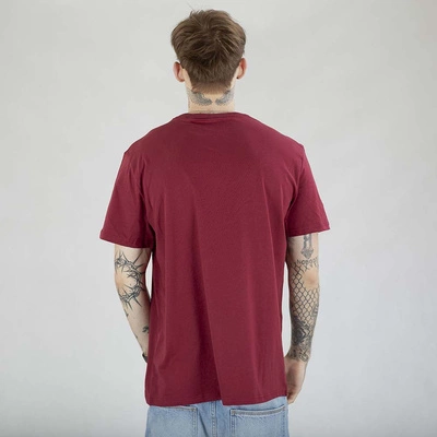 Koszulka Pit Bull Logo Palms bordowa