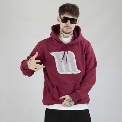 Bluza 360CLTH Hoodie MR Shenille bordowa