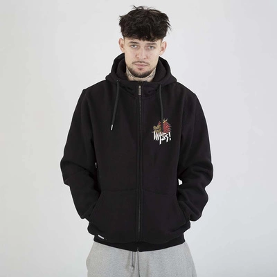 Bluza Hoodie Mass ZIP Dragon czarna