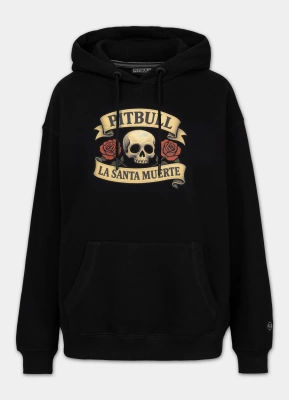 Bluza Pit Bull Hoodie La Santa Muerte czarna