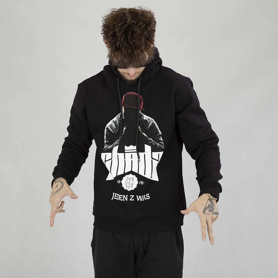 Bluza Hoodie Chada Jeden Z Was czarna