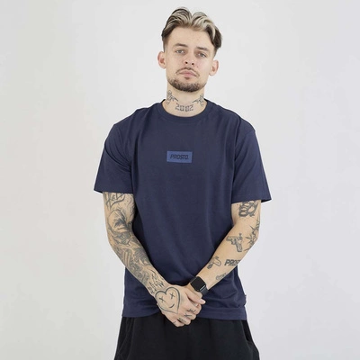 Koszulka Prosto Box Logo granatowa