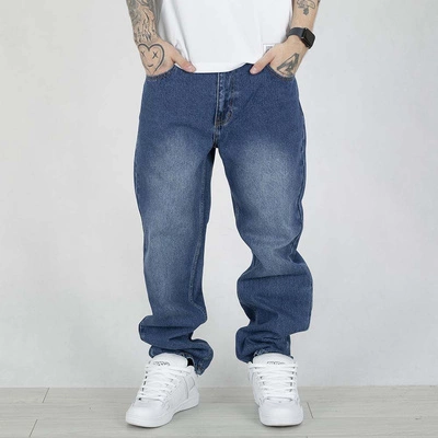 Spodnie Regular Prosto Jyng niebieskie