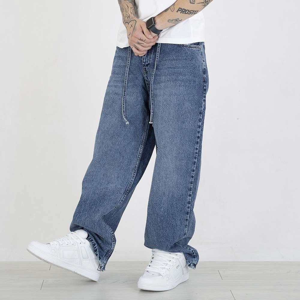 Spodnie Baggy I8 Denim BAG80 niebieskie