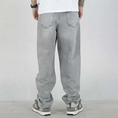 Spodnie Baggy I8 Denim BAG47 jasny szary