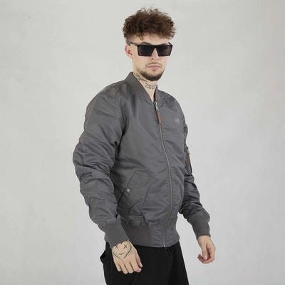 Kurtka Pit Bull MA-1 Logo grafitowa