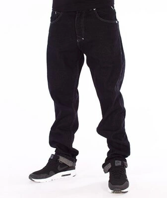 Mass-Base Jogger Pants Sneaker Fit Spodnie Black Rinse