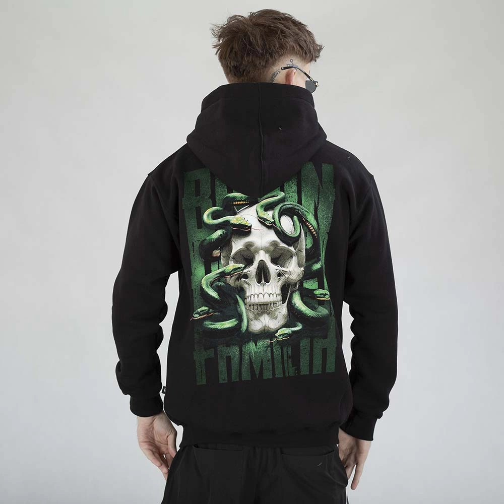 Brain Dead Familia Samurai Poison Bluza z Kapturem Czarny