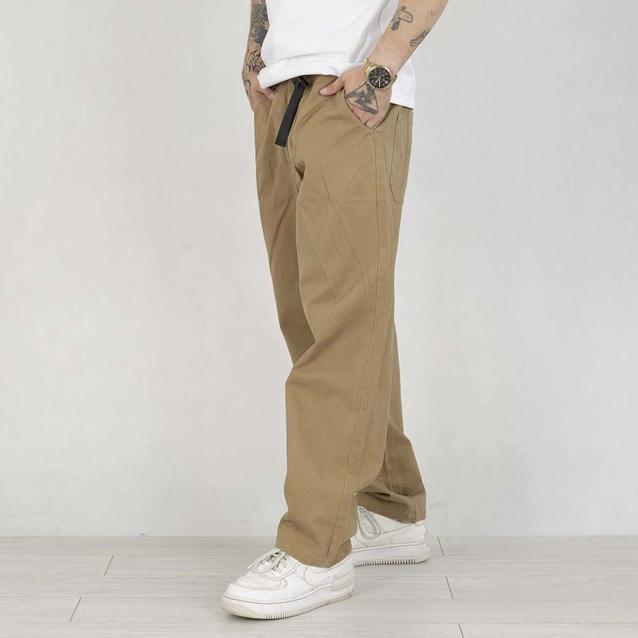 Spodnie Mass Pants Baggy Fit Clamber beżowe