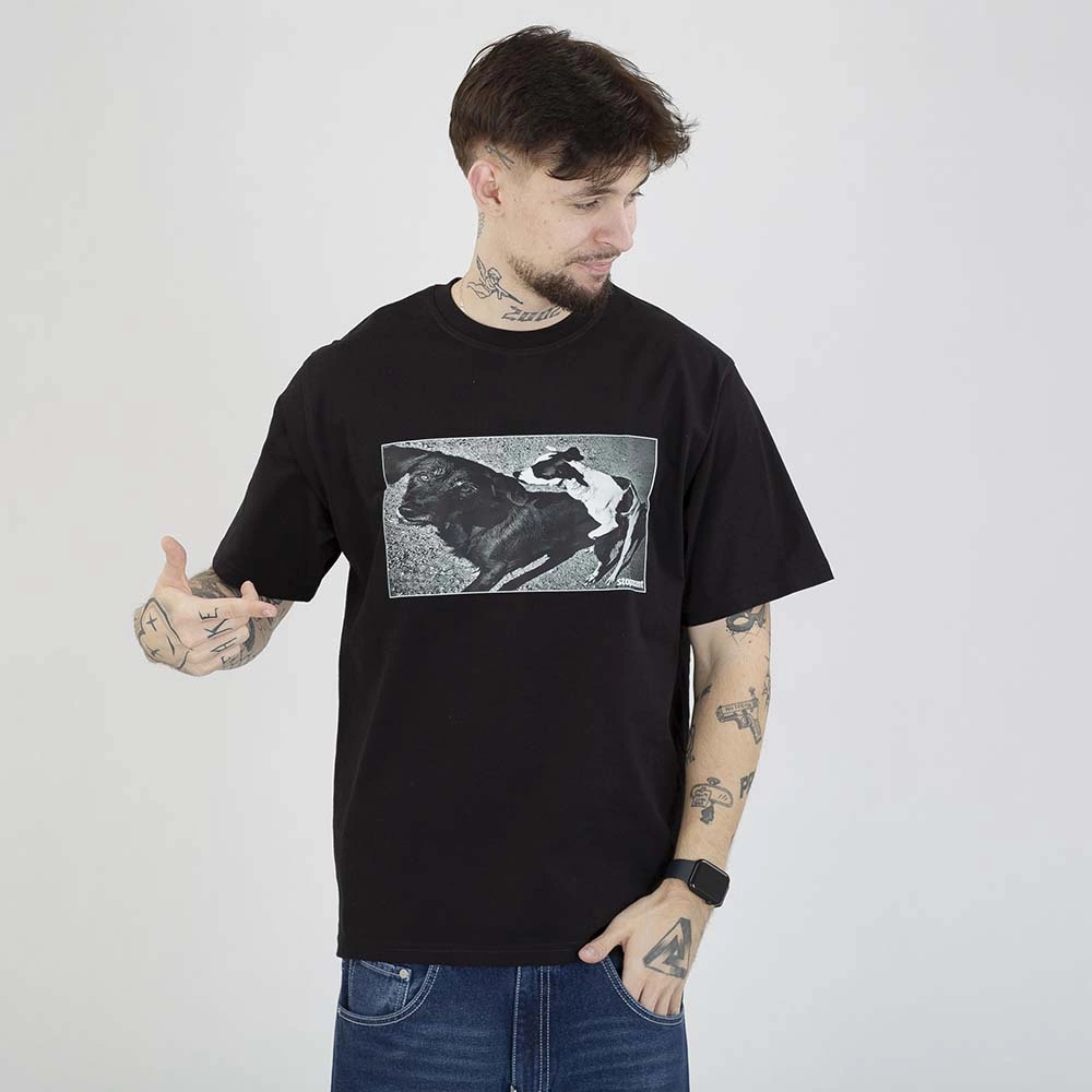 Koszulka Stoprocent Dogs czarny