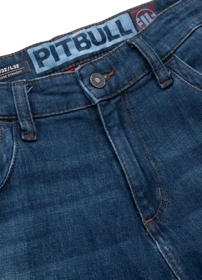 Spodnie Jeansowe Pit Bull Longspur Cargo Navy Wash