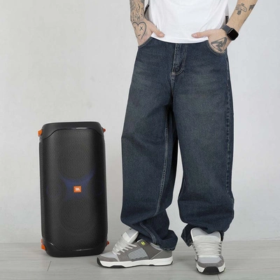 Spodnie Baggy I8 Denim BAG36 ciemny niebieski