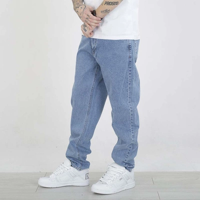Spodnie I8 Denim STR05 jasne niebieskie